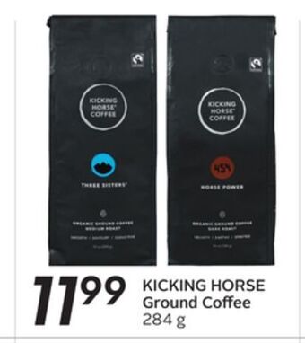 Sobeys Kicking horse ground coffee offer