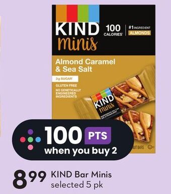 Sobeys Kind bar minis offer