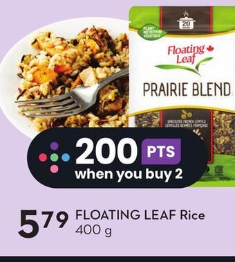 Sobeys Floating leaf rice offer