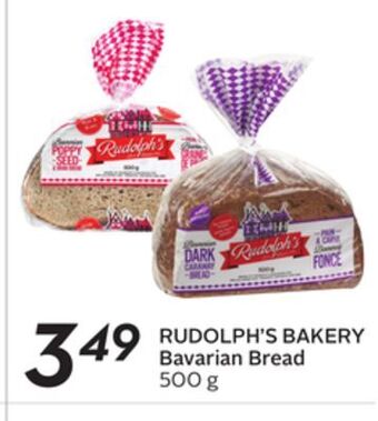 Sobeys Rudolph's bakery bavarian bread offer