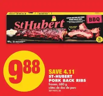No Frills St-hubert pork back ribs, 680 g offer