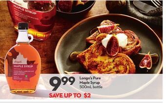 Longo's Longo's pure maple syrup offer