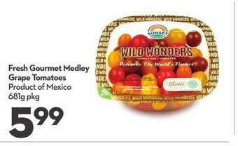 Longo's Fresh gourmet medley grape tomatoes offer
