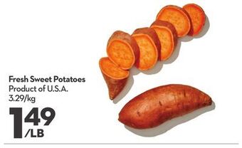Longo's Fresh sweet potatoes offer