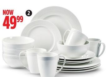 Canadian Tire Canvas ellesmere 16-pc dinnerware set offer