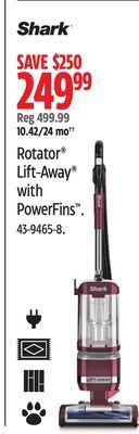 Canadian Tire Shark rotator lift-away with powerfins offer