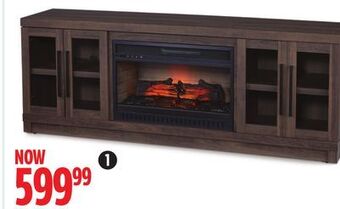 Canadian Tire Canvas oakridge 68˝ infrared media fireplace offer