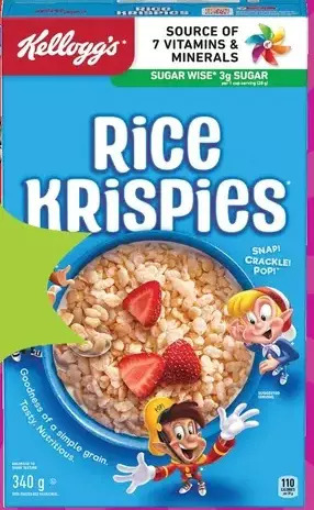 Giant Tiger Kellogg's cereal offer