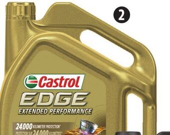 Canadian Tire Castrol edge extended performance synthetic motor oil offer