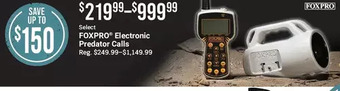 Cabela's Foxpro electronic predator calls offer