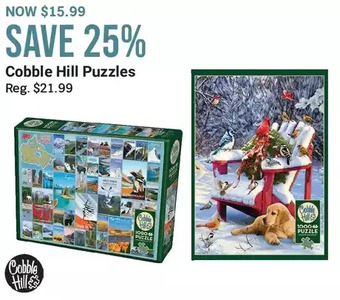 Cabela's Cobble hill puzzles offer