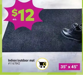 Giant Tiger Indoor/outdoor mat offer