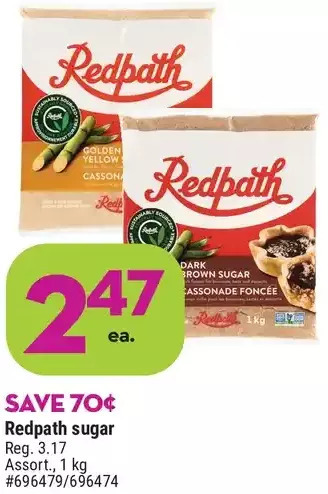 Giant Tiger Redpath sugar offer