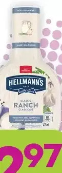Giant Tiger Hellmann's dressing offer