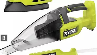 Home Depot Ryobi 18v one+ hand vacuum offer