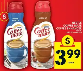 Food Basics Neslte coffee mater coffee enhancer offer