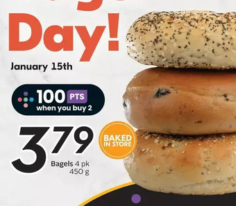 Sobeys Bagels offer