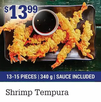 M & M Food Market Shrimp tempura offer