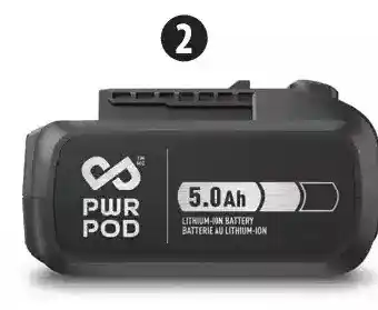 Canadian Tire Mastercraft 20v 5.0 ah battery offer