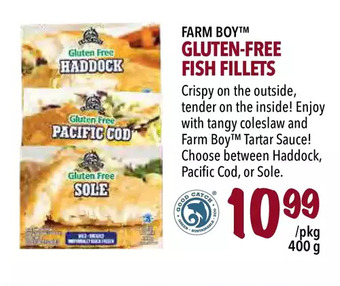 Farm Boy Farm boy gluten-free fish fillets offer