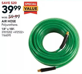 Lowe's Air hose offer