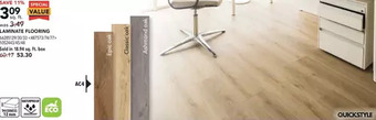 RONA Quickstyle laminate flooring offer