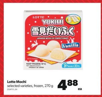 Real Canadian Superstore Lotte mochi, 270 g offer