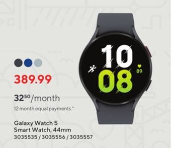 Staples Samsung galaxy watch 5 smart watch, 44mm offer