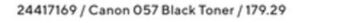 Staples Canon 057 black toner offer