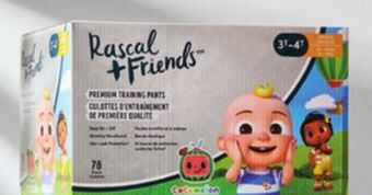 Walmart Rascal + friends cocomelon training pants offer