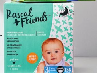 Walmart Rascal + friends jumbo box diapers offer