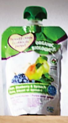 Walmart Parent's choice 100% organic pouches offer
