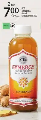 Metro Gts kombucha offer