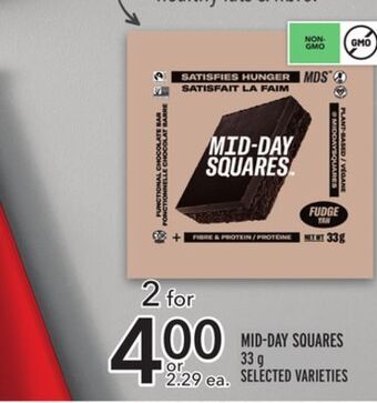 Metro Mid-day squares offer