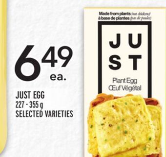 Metro Just egg offer