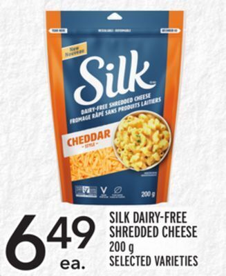 Metro Silk dairy-free shredded cheese offer