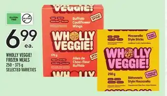 Metro Wholly veggie! frozen meals offer