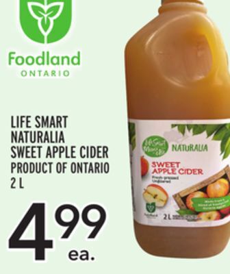 Metro Life smart naturalia sweet apple cider offer