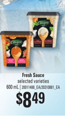 Zehrs Markets Fresh sauce, 600 ml offer