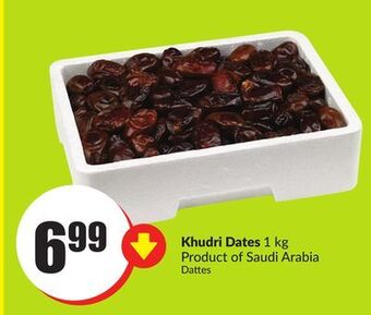 FreshCo Khudri dates 1 kg product of saudi arabia offer
