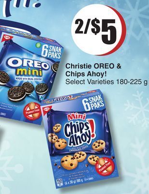 FreshCo Christie oreo & chips ahoy! offer