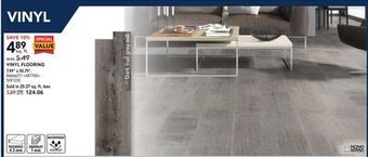 RONA Mono serra vinyl flooring 7.99" x 50.79" offer