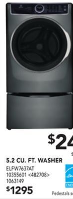RONA Electrolux 5.2 cu. ft. washer offer