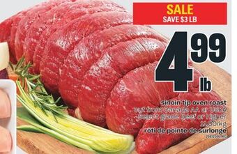 Valu-mart Rôti de pointe de surlonge offer