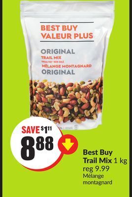 Chalo FreshCo Best buy trail mix 1 kg offer