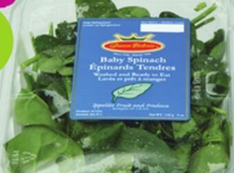 Giant Tiger 5 oz baby spinach offer