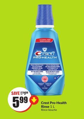 Chalo FreshCo Crest pro-health rinse 1 l offer