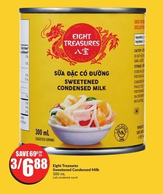 Chalo FreshCo Eight treasures sweetened condensed milk 300 ml offer