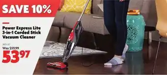 Home Hardware 3-in-1 corded stick vacuum cleaner offer