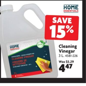 Home Hardware Cleaning vinegar offer